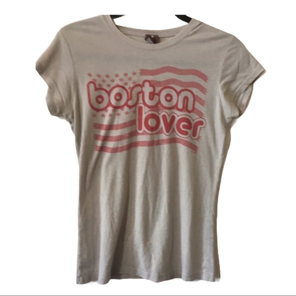 Festa Graphic “ Boston Lover”  thin cotton T-Shirt